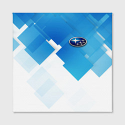 Холст квадратный Subaru art, цвет: 3D-принт — фото 2
