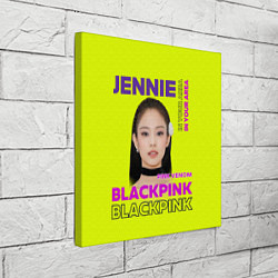 Холст квадратный Jennie - певица Blackpink, цвет: 3D-принт — фото 2