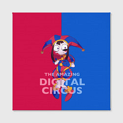 Холст квадратный Помни в ужасе The amazing digital circus, цвет: 3D-принт — фото 2