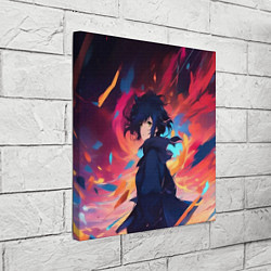 Холст квадратный Аниме девушка и ветер, цвет: 3D-принт — фото 2