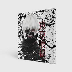 Холст квадратный Kaneki Ken - Токийский Гуль, цвет: 3D-принт