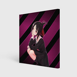 Холст квадратный Кагуя из Kaguya sama wa Kokurasetai, цвет: 3D-принт