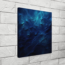 Холст квадратный Абстрактные волны глубины, цвет: 3D-принт — фото 2
