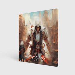 Картина квадратная Assassins creed большой город
