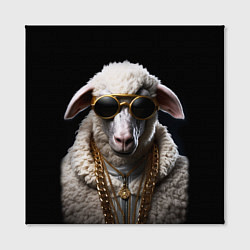Холст квадратный Богатый баран в цепях, цвет: 3D-принт — фото 2