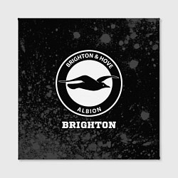 Холст квадратный Brighton sport на темном фоне, цвет: 3D-принт — фото 2