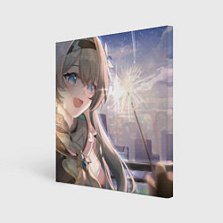 Картина квадратная Honkai Star Rail Firefly smile