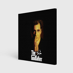 Холст квадратный The Godfather - Michael Corleone, цвет: 3D-принт