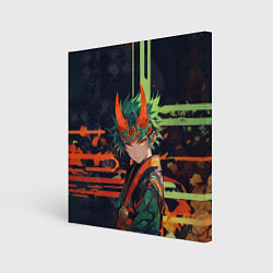 Холст квадратный Юный Они, цвет: 3D-принт