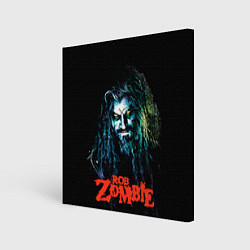 Картина квадратная Rob zombie portrait