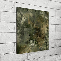 Холст квадратный Камуфляж с потертостями, цвет: 3D-принт — фото 2