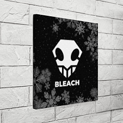 Холст квадратный Снежный Bleach, цвет: 3D-принт — фото 2