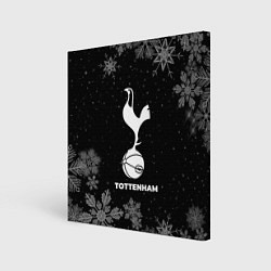 Холст квадратный Снежный Tottenham, цвет: 3D-принт