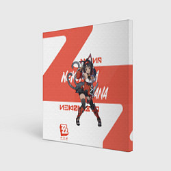 Картина квадратная Нэкомия Мана - ZZZ