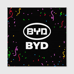 Холст квадратный BYD конфети, цвет: 3D-принт — фото 2