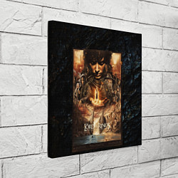 Холст квадратный Lord of the rings - the fellowship of the ring, цвет: 3D-принт — фото 2