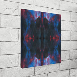 Холст квадратный Тай-дай космос, цвет: 3D-принт — фото 2