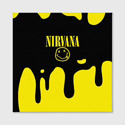 Холст квадратный Нирвана потёки, цвет: 3D-принт — фото 2