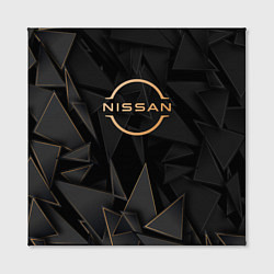 Холст квадратный Nissan golden poly, цвет: 3D-принт — фото 2