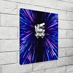 Холст квадратный Tokyo Ghoul neon energy, цвет: 3D-принт — фото 2