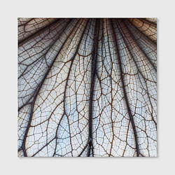 Холст квадратный Прожилки растения, цвет: 3D-принт — фото 2