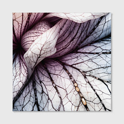 Холст квадратный Раскрытый цветок, цвет: 3D-принт — фото 2