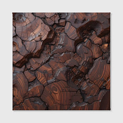 Холст квадратный Старое дерево, цвет: 3D-принт — фото 2