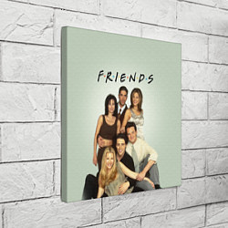 Холст квадратный Американский сериал - Друзья, цвет: 3D-принт — фото 2