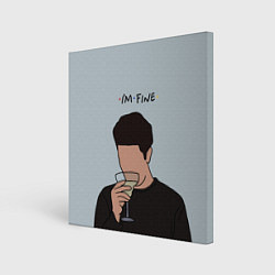 Холст квадратный Ross - im fine, цвет: 3D-принт