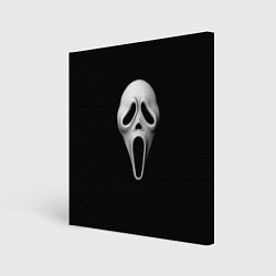 Холст квадратный Крик маска косплей, цвет: 3D-принт