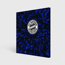 Холст квадратный Bayern blue energy, цвет: 3D-принт