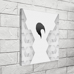 Холст квадратный Date A Live white poly, цвет: 3D-принт — фото 2