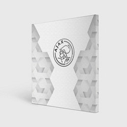 Холст квадратный Ajax white poly, цвет: 3D-принт
