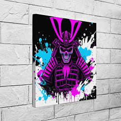 Холст квадратный Скелет самурая, цвет: 3D-принт — фото 2