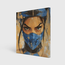 Картина квадратная Китана портрет