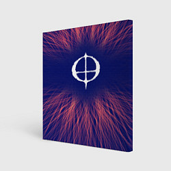 Картина квадратная Ozzy Osbourne red energy