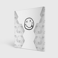 Картина квадратная Nirvana white poly