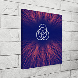 Холст квадратный Elden Ring red energy, цвет: 3D-принт — фото 2