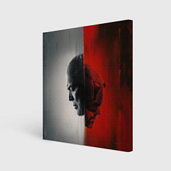 Холст квадратный Сорвиголова рожденный заново Мэтт Мёрдок, цвет: 3D-принт