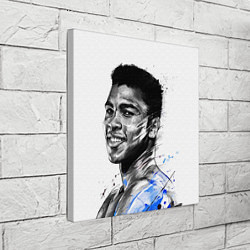 Холст квадратный Мухаммед Али улыбка, цвет: 3D-принт — фото 2