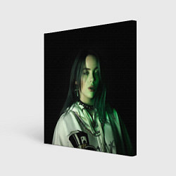 Картина квадратная Billie Eilish with cross