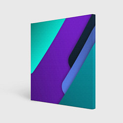 Холст квадратный Multicoloured, цвет: 3D-принт