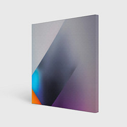 Холст квадратный Color grey with stripes, цвет: 3D-принт