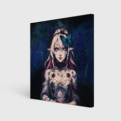 Картина квадратная Кастория дарк реализм