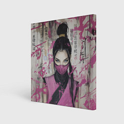 Картина квадратная Милина японский стиль