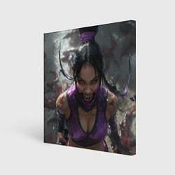 Картина квадратная Сумасшедшая Милина без маски