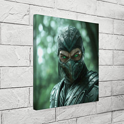 Холст квадратный Reptile Moral Kombat, цвет: 3D-принт — фото 2
