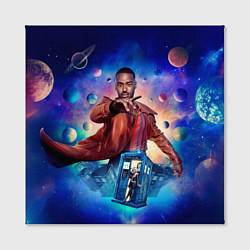 Холст квадратный Доктор Кто Шути Гатва, цвет: 3D-принт — фото 2