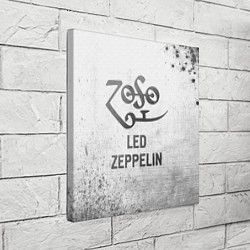 Холст квадратный Led Zeppelin - white gradient, цвет: 3D-принт — фото 2