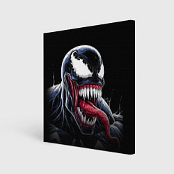 Холст квадратный Свирепый веном, цвет: 3D-принт